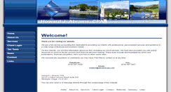 Desktop Screenshot of abramscpa.com